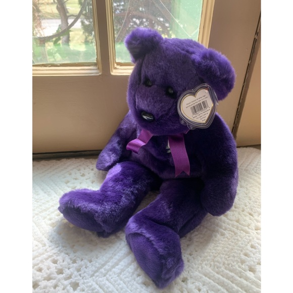 Ty Princess Beanie Buddy plush bear 14” - Picture 2 of 7